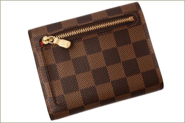 l 18 0068 3 Louis Vuitton Portefeuille Koala Wallet Damier Wallet Brown