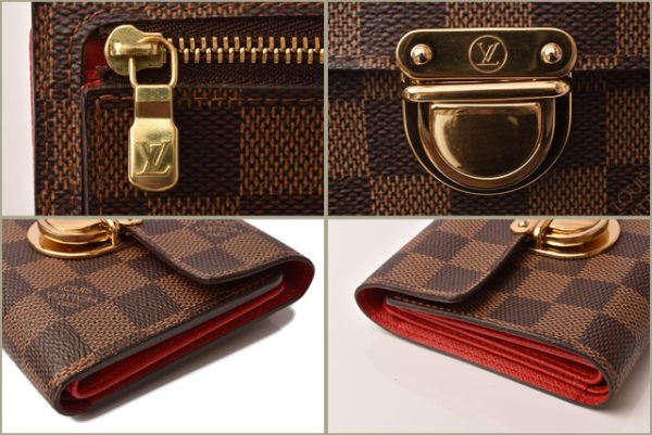 l 18 0068 4 Louis Vuitton Portefeuille Koala Wallet Damier Wallet Brown