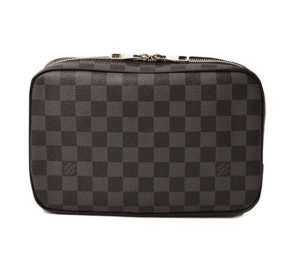 l 18 0069 1 Louis Vuitton Truth Toilette GM Pouch Damier Graphite Pouch