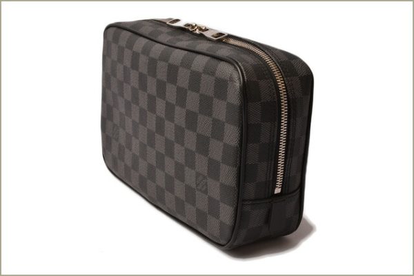 l 18 0069 3 Louis Vuitton Truth Toilette GM Pouch Damier Graphite Pouch