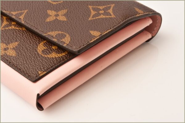 l 18 0074 2 Louis Vuitton Portefeuille Flor Long Wallet Monogram