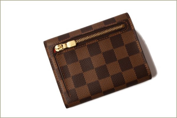 l 18 0079 2 Louis Vuitton Koala Wallet FDamier BrownRed