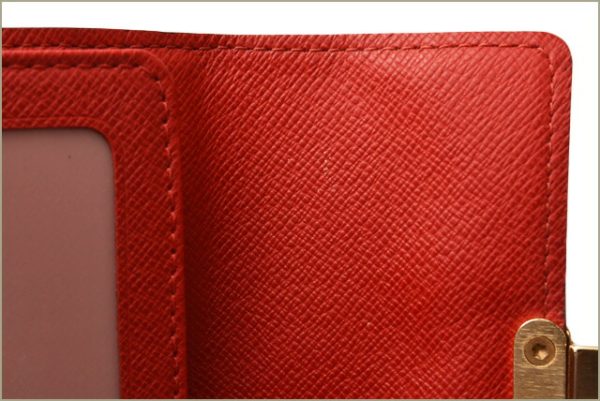 l 18 0079 7 Louis Vuitton Koala Wallet FDamier BrownRed