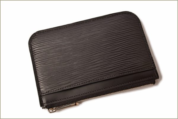 l 18 0080 2 Louis Vuitton Epi Noir Coin and Key Case