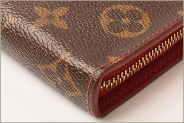 l 18 0081 7 Louis Vuitton Monogram Cherry Zippy Wallet