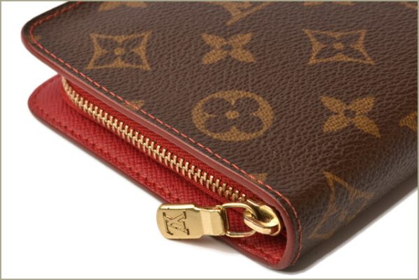 l 18 0081 8 Louis Vuitton Monogram Cherry Zippy Wallet