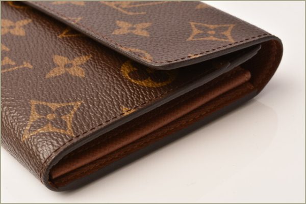 l 18 0082 4 Louis Vuitton Sala Wallet Long Monogram Brown