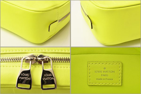 l 18 0085 5 Louis Vuitton Truth Toilette GM Pouch Damier Infini Jaune