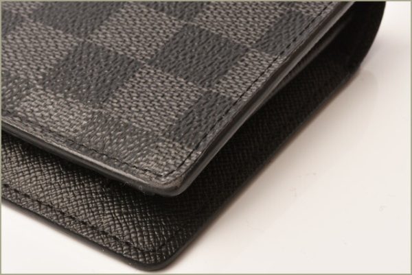 l 18 0089 6 Louis Vuitton Portefeuille Braza Wallet Damier Graphite Wallet