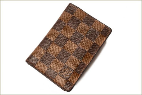 l 18 0091 2 Louis Vuitton Pocket Organizer Card Case Damier Graphite Case