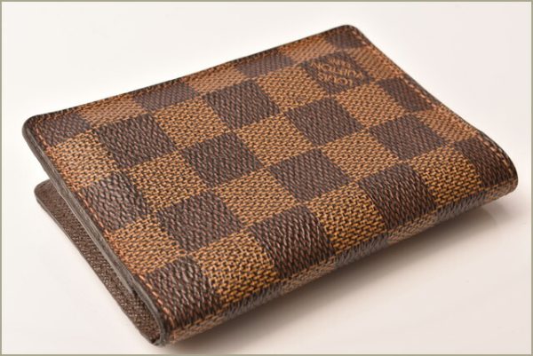 l 18 0091 5 Louis Vuitton Pocket Organizer Card Case Damier Graphite Case