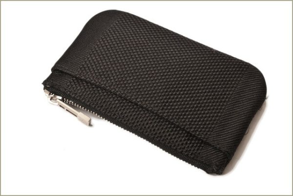 l 18 0094 4 Louis Vuitton Pochette Chain Wallet Damier Jean Black Wallet