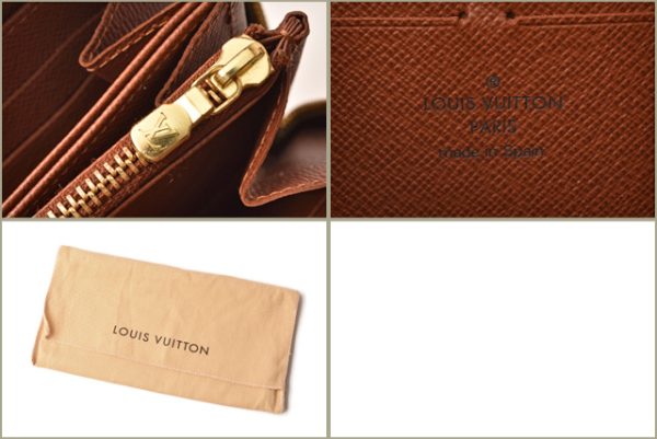 l 18 0096 9 Louis Vuitton Zippy Wallet Monogram