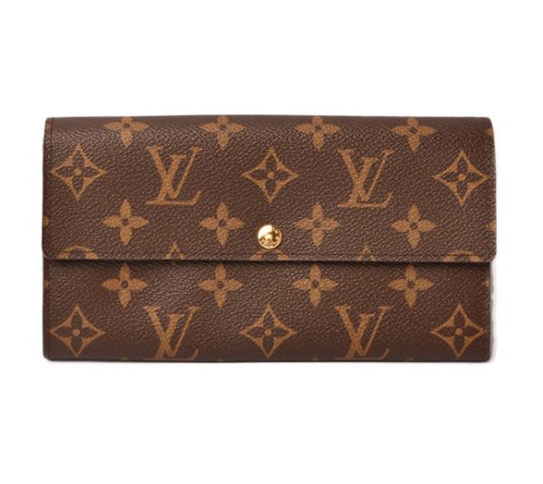 l 18 0097 1 Louis Vuitton Portefeuille Sala Long Wallet Monogram Wallet