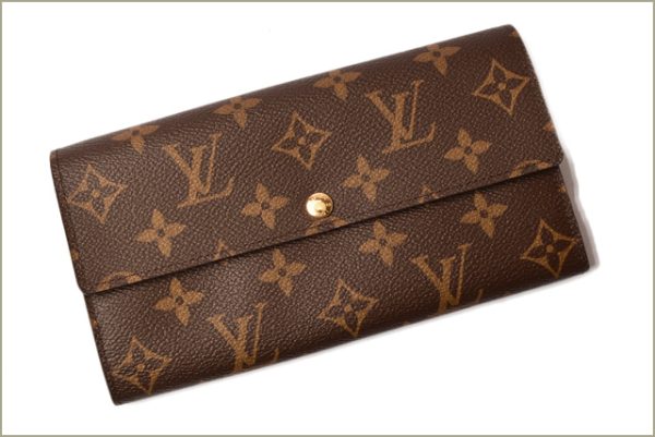 l 18 0097 2 Louis Vuitton Portefeuille Sala Long Wallet Monogram Wallet