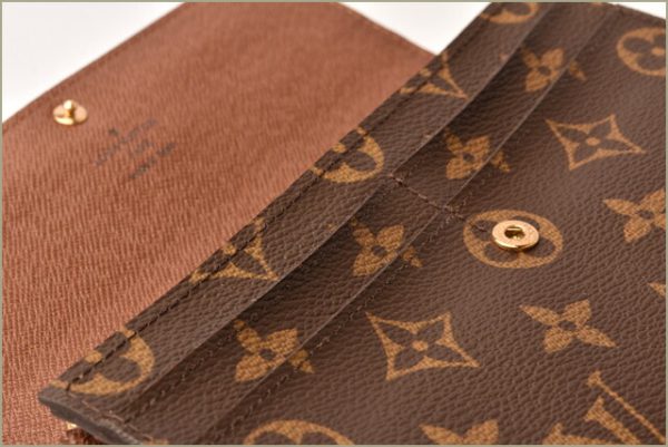 l 18 0097 6 Louis Vuitton Portefeuille Sala Long Wallet Monogram Wallet