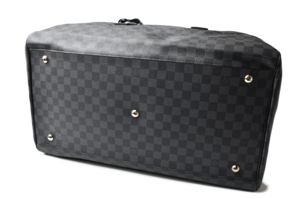 l 19 0001 7 Louis Vuitton Roadster 50 Bag Damier Graphite Black