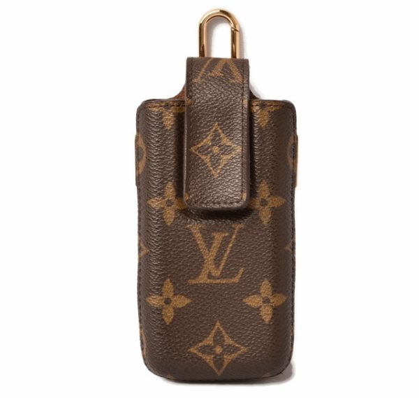 l 19 0005 1 Louis Vuitton Etui Telephone GM Mobile Case Monogram Brown