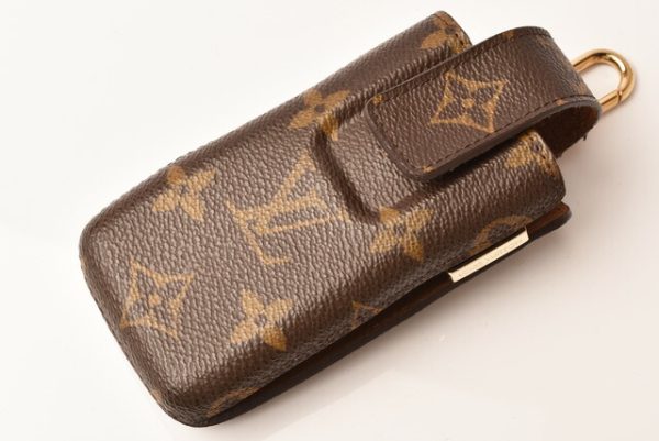 l 19 0005 2 Louis Vuitton Etui Telephone GM Mobile Case Monogram Brown