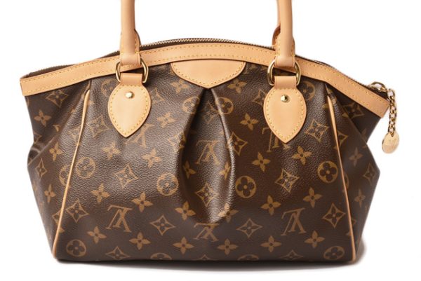 l 19 0013 3 Louis Vuitton Tivoli PM Tote Bag Monogram Brown