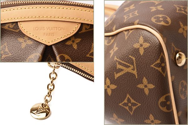 l 19 0013 6 Louis Vuitton Tivoli PM Tote Bag Monogram Brown