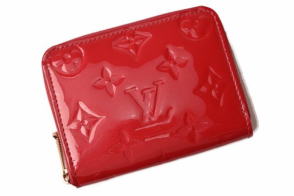 l 19 0022 2 Louis Vuitton Zippy Coin Coin Case Vernis Wallet Threes