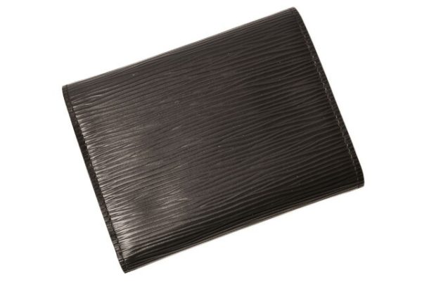 l 19 0023 3 Louis Vuitton Portefeuille Victorine Mini Wallet Epi Noir Wallet