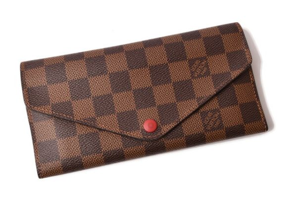 l 19 0030 2 Louis Vuitton Portefeuille Josephine Damier Wallet