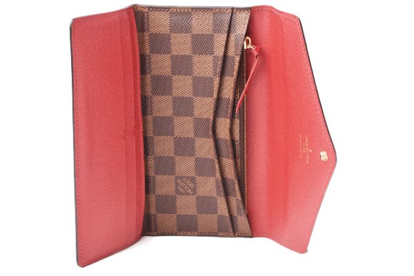 l 19 0030 6 Louis Vuitton Portefeuille Josephine Damier Wallet