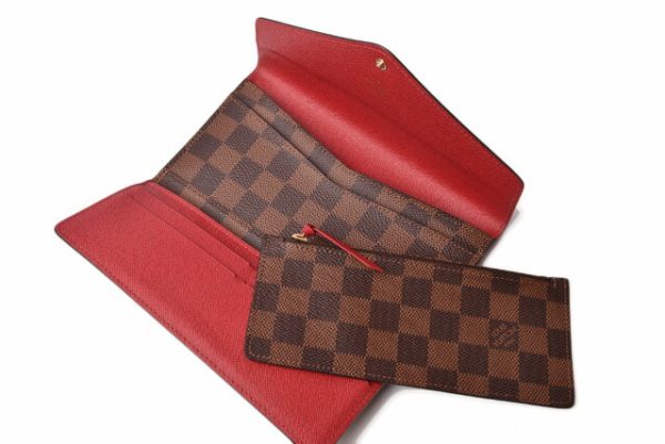 l 19 0030 8 Louis Vuitton Portefeuille Josephine Damier Wallet