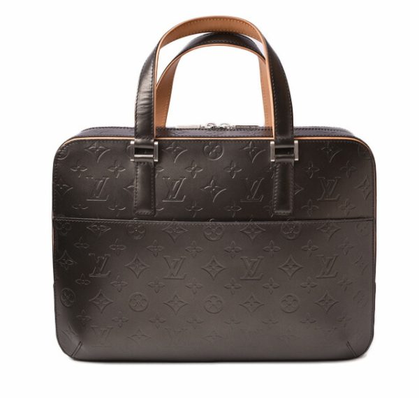 l 19 0033 1 Louis Vuitton Monogram Matte Malden Document Bag