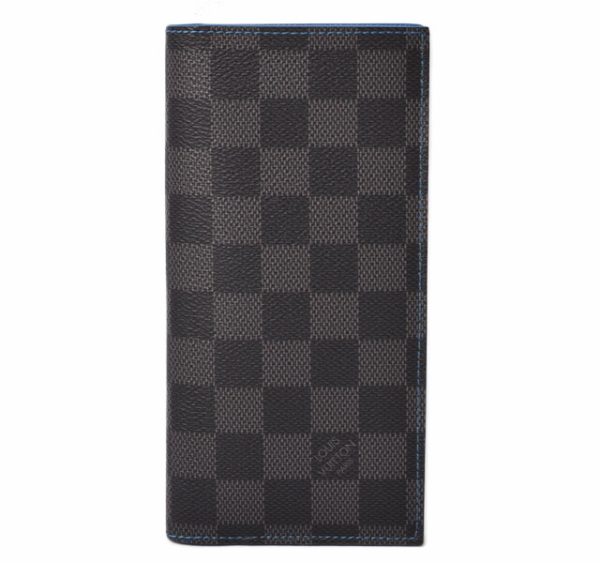 l 19 0035 1 Louis Vuitton Portefeuille Multiple Wallet Damier Graphite Patchwork Wallet