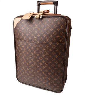 l 19 0041 1 Gucci Porter Cabin Trolley FPM Milano Suitcase GG Supreme