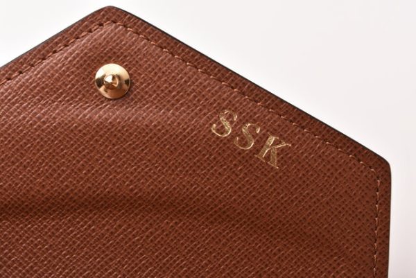 l 19 0048 7 Louis Vuitton Victorine Wallet Mini Monogram Brown