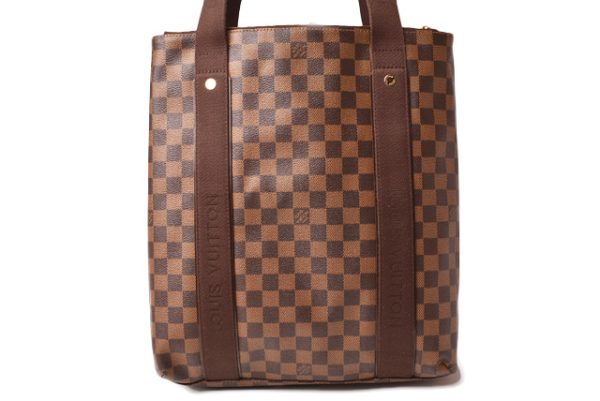 l 19 0049 3 Louis Vuitton Hippo Bobur Damier Tote Bag