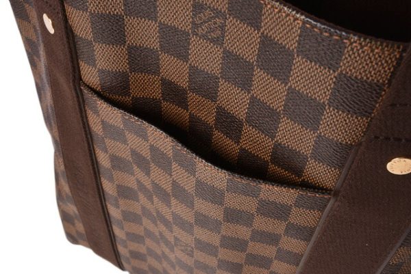 l 19 0049 7 Louis Vuitton Hippo Bobur Damier Tote Bag