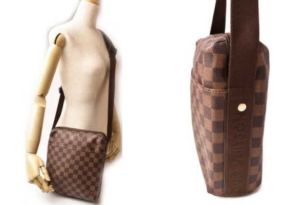 l 19 0057 2 Louis Vuitton Trotter Beaubourg Shoulder Bag Damier