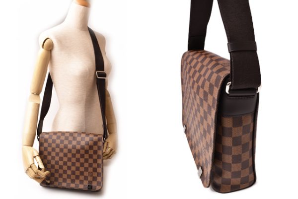 l 19 0058 2 Louis Vuitton District PM NM Shoulder Bag Damier