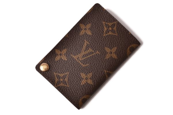 l 19 0062 2 Louis Vuitton Porto Cult Card Case Monogram Brown