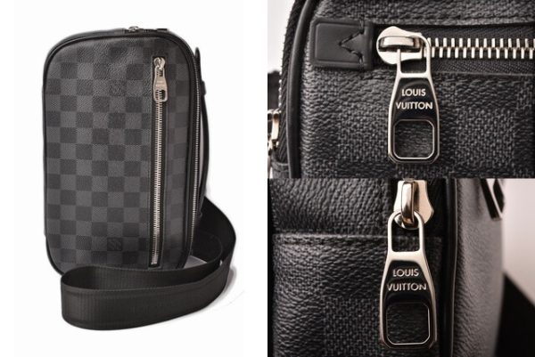 l 19 0066 3 Louis Vuitton Shoulder Bag Umbraer Damier Graphite