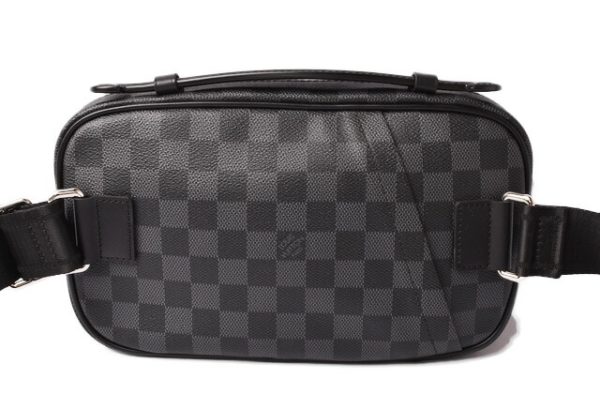 l 19 0066 4 Louis Vuitton Shoulder Bag Umbraer Damier Graphite