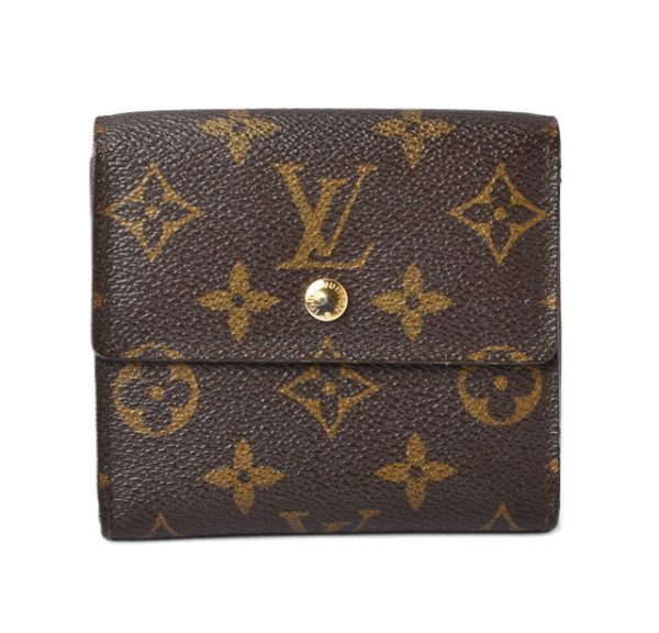 l 19 0077 1 Louis Vuitton Portefeuille Elise Wallet Monogram Wallet