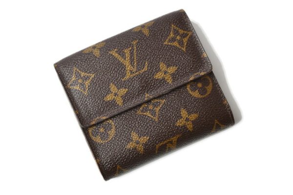 l 19 0077 2 Louis Vuitton Portefeuille Elise Wallet Monogram Wallet