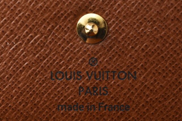 l 19 0077 6 Louis Vuitton Portefeuille Elise Wallet Monogram Wallet