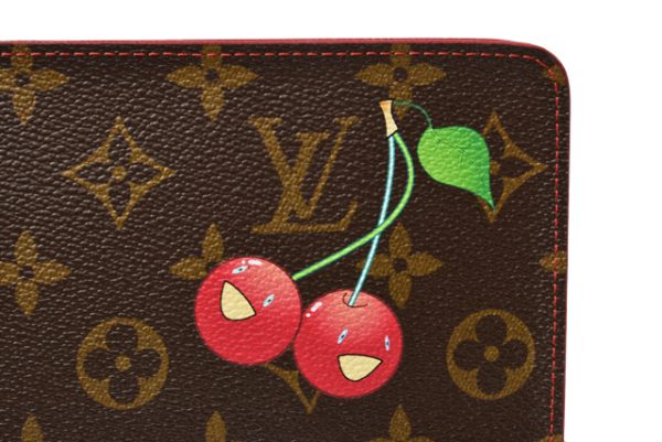 l 19 0082 4 Louis Vuitton Wallet Monogram Cherry Brown