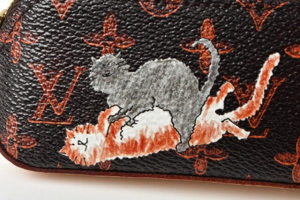 l 19 0089 5 Louis Vuitton Truth Elisabeth CATOGRAM Pen Case