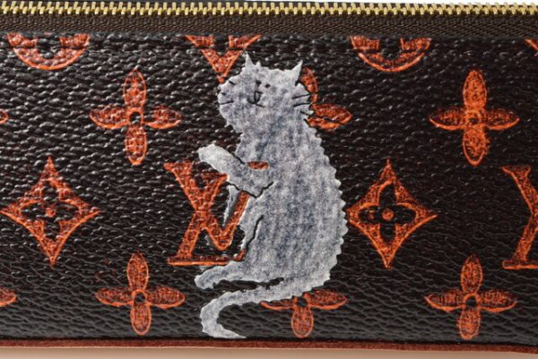 l 19 0089 6 Louis Vuitton Truth Elisabeth CATOGRAM Pen Case