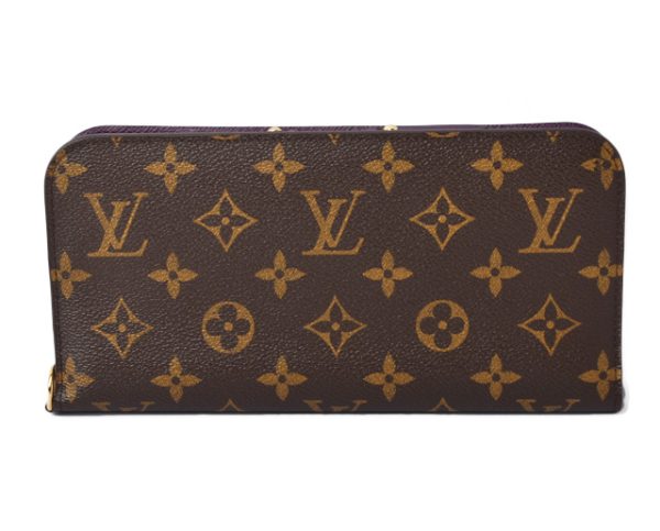 l 19 0094 1 Louis Vuitton Long Wallet Portefeuille Insolit Violette Monogram