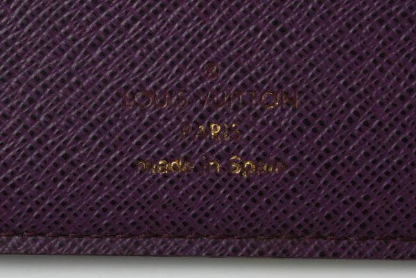 l 19 0094 10 Louis Vuitton Long Wallet Portefeuille Insolit Violette Monogram