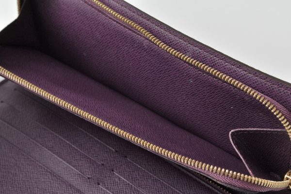 l 19 0094 11 Louis Vuitton Long Wallet Portefeuille Insolit Violette Monogram